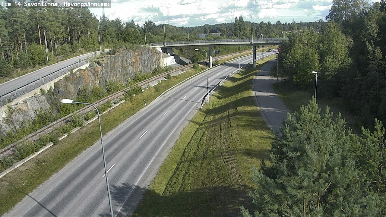 Kelikamerat Kuva Tie 14 Savonlinna, Hevonpäänniemi, Savonlinna, Etelä-Savo