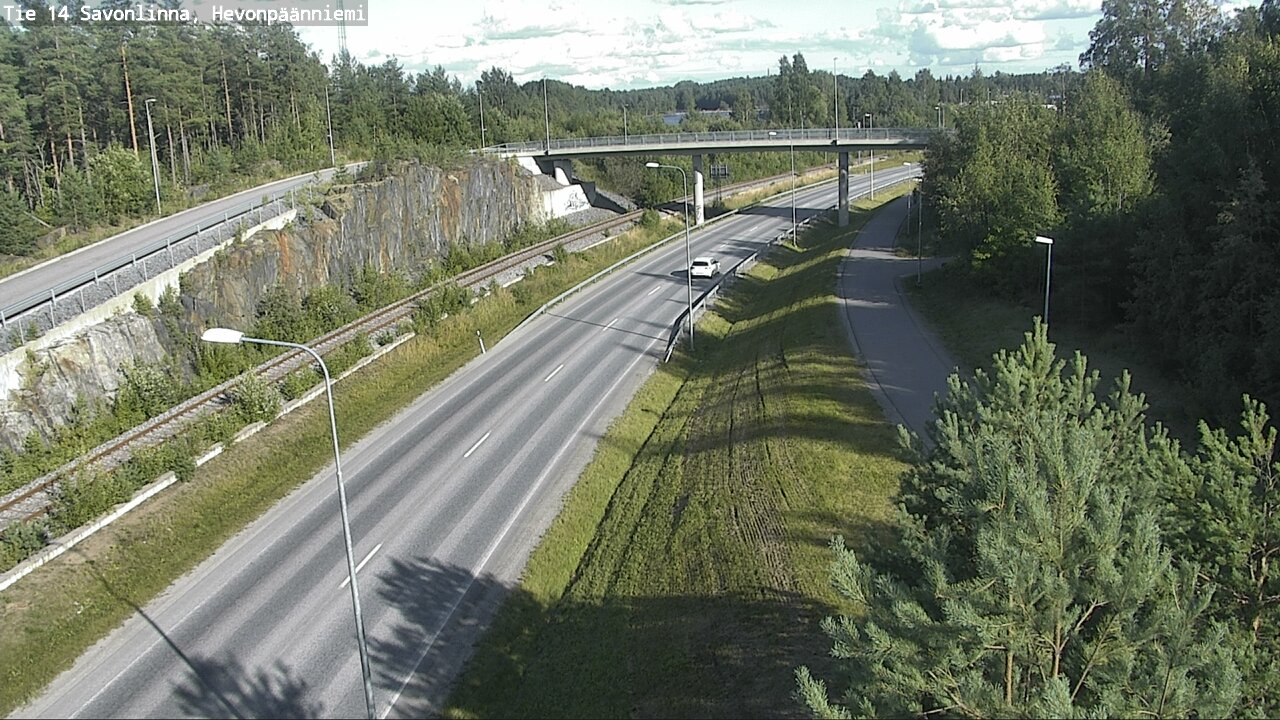 Kelikamerat Kuva Tie 14 Savonlinna, Hevonpäänniemi, Savonlinna, Etelä-Savo
