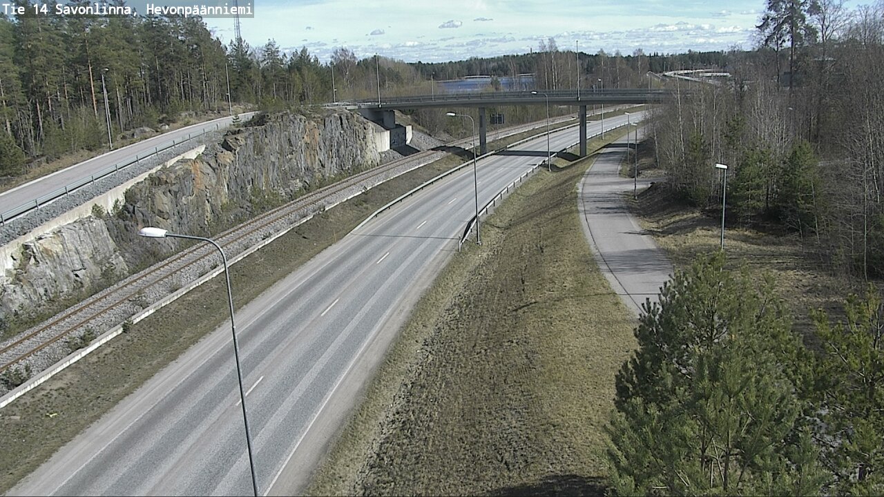 Kelikamerat Kuva Tie 14 Savonlinna, Hevonpäänniemi, Savonlinna, Etelä-Savo