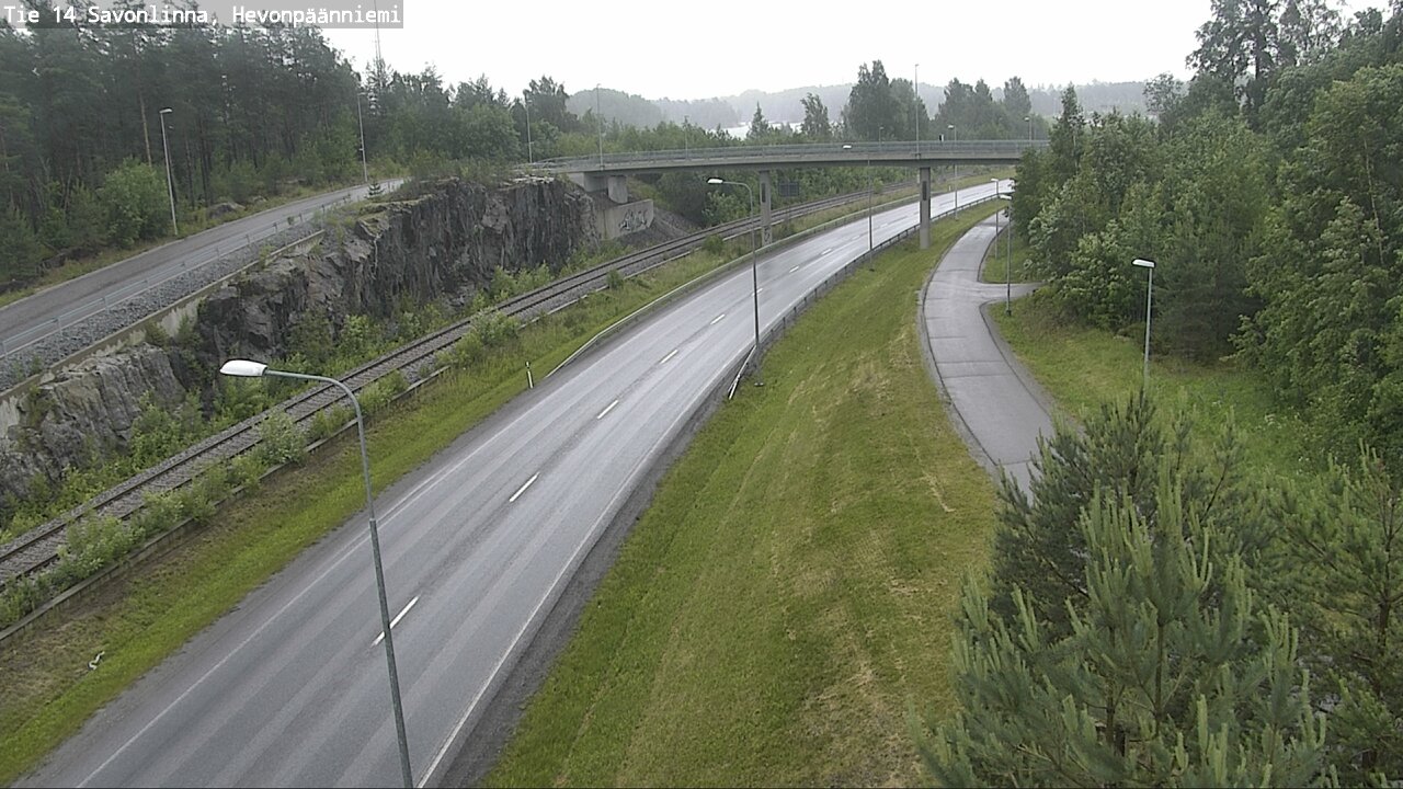 Kelikamerat Kuva Tie 14 Savonlinna, Hevonpäänniemi, Savonlinna, Etelä-Savo