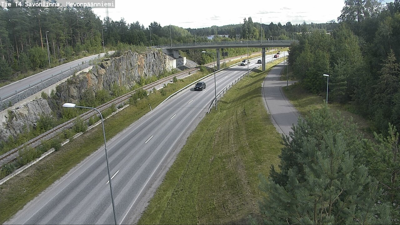 Kelikamerat Kuva Tie 14 Savonlinna, Hevonpäänniemi, Savonlinna, Etelä-Savo