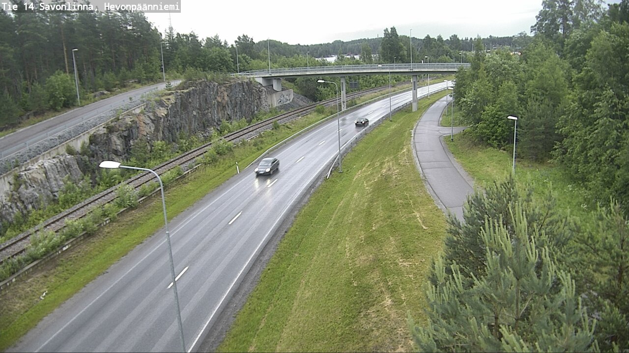 Kelikamerat Kuva Tie 14 Savonlinna, Hevonpäänniemi, Savonlinna, Etelä-Savo