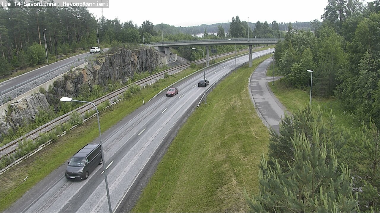 Kelikamerat Kuva Tie 14 Savonlinna, Hevonpäänniemi, Savonlinna, Etelä-Savo