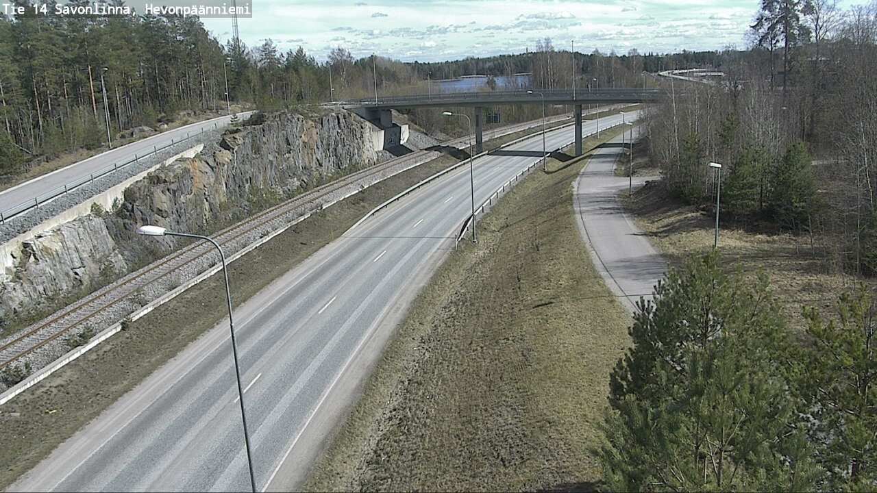 Kelikamerat Kuva Tie 14 Savonlinna, Hevonpäänniemi, Savonlinna, Etelä-Savo