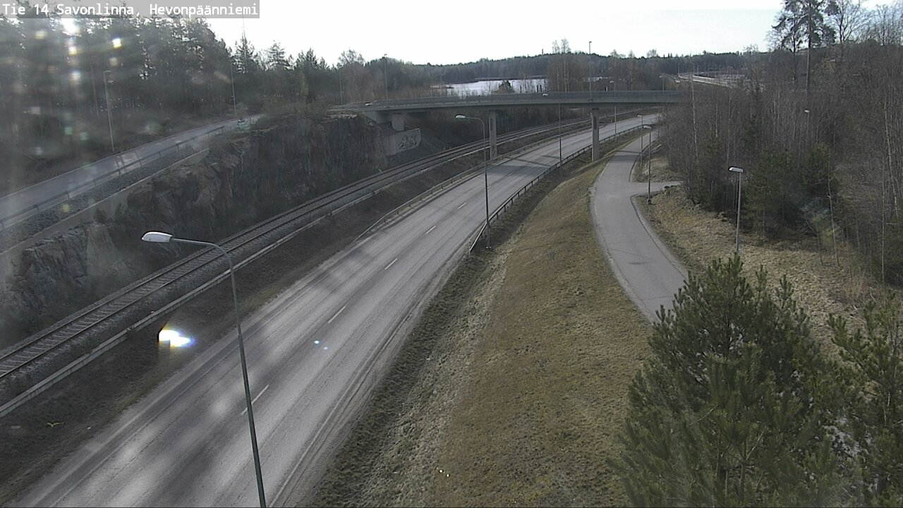 Kelikamerat Kuva Tie 14 Savonlinna, Hevonpäänniemi, Savonlinna, Etelä-Savo