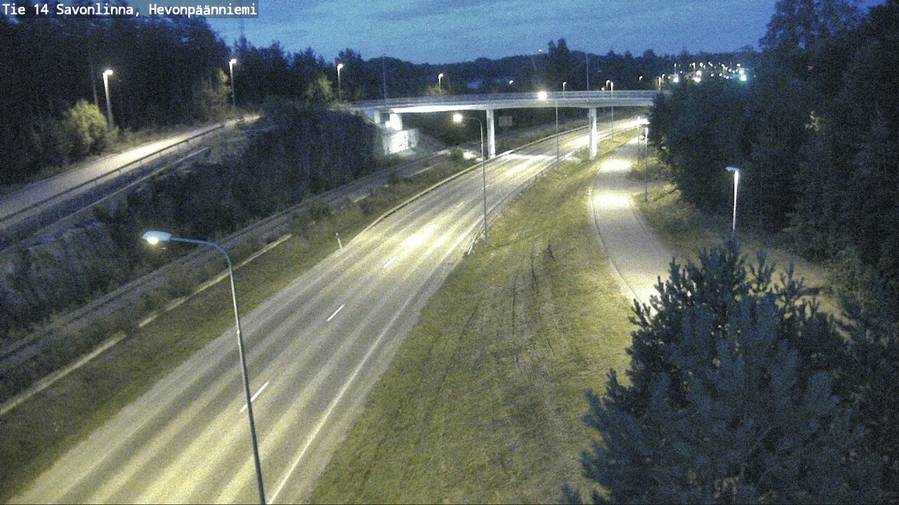Kelikamerat Kuva Tie 14 Savonlinna, Hevonpäänniemi, Savonlinna, Etelä-Savo
