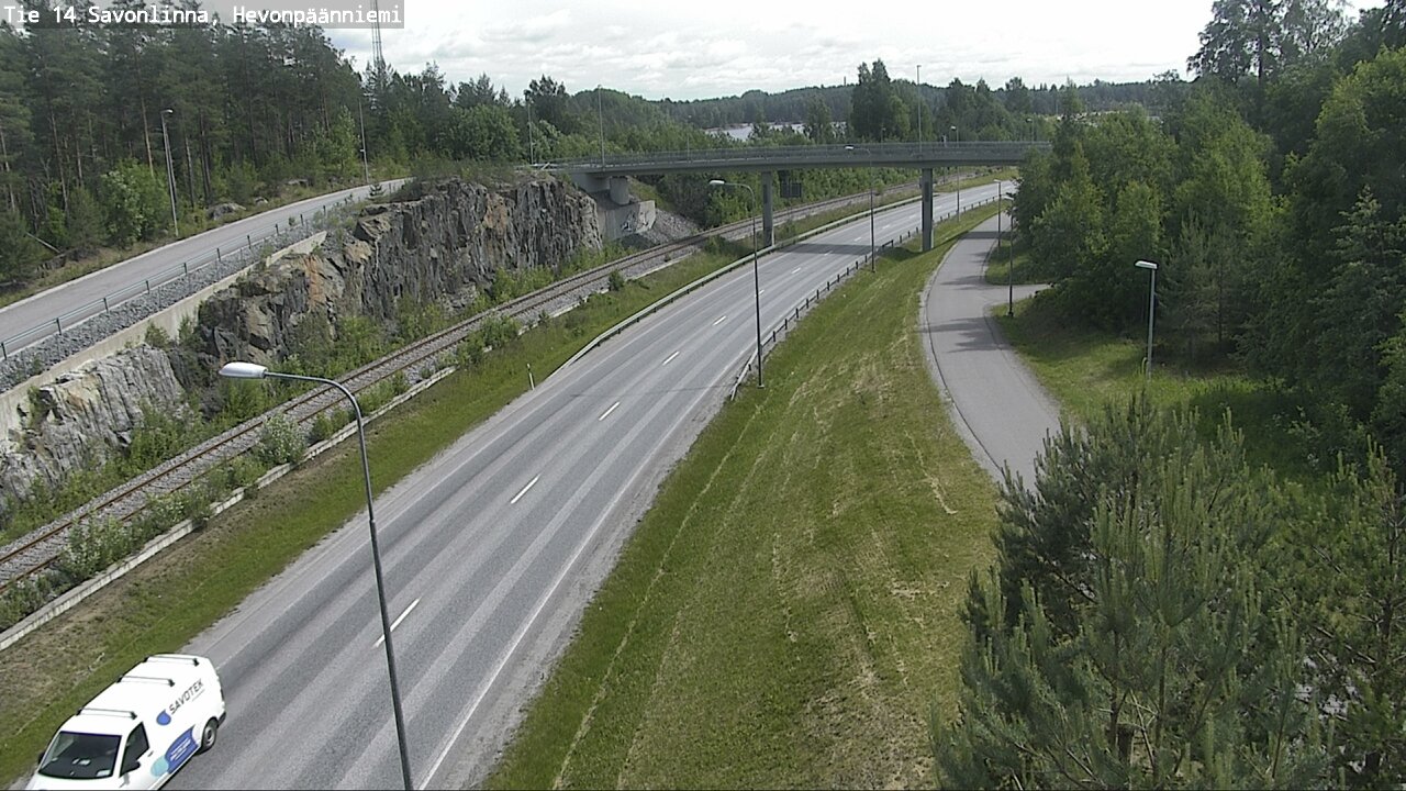 Kelikamerat Kuva Tie 14 Savonlinna, Hevonpäänniemi, Savonlinna, Etelä-Savo