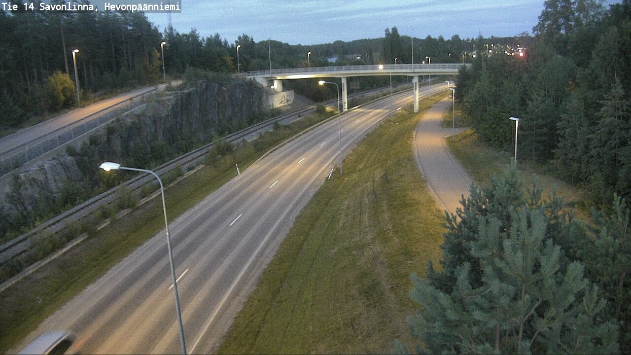 Kelikamerat Kuva Tie 14 Savonlinna, Hevonpäänniemi, Savonlinna, Etelä-Savo