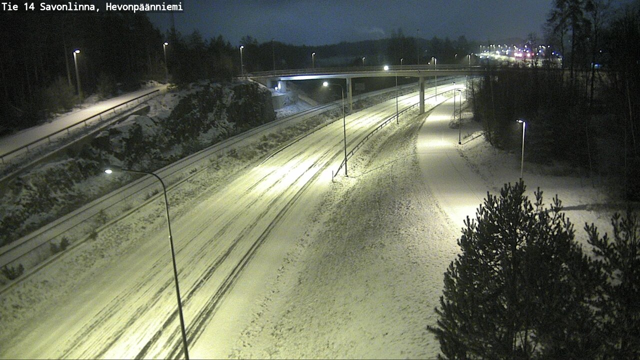 Kelikamerat Kuva Tie 14 Savonlinna, Hevonpäänniemi, Savonlinna, Etelä-Savo