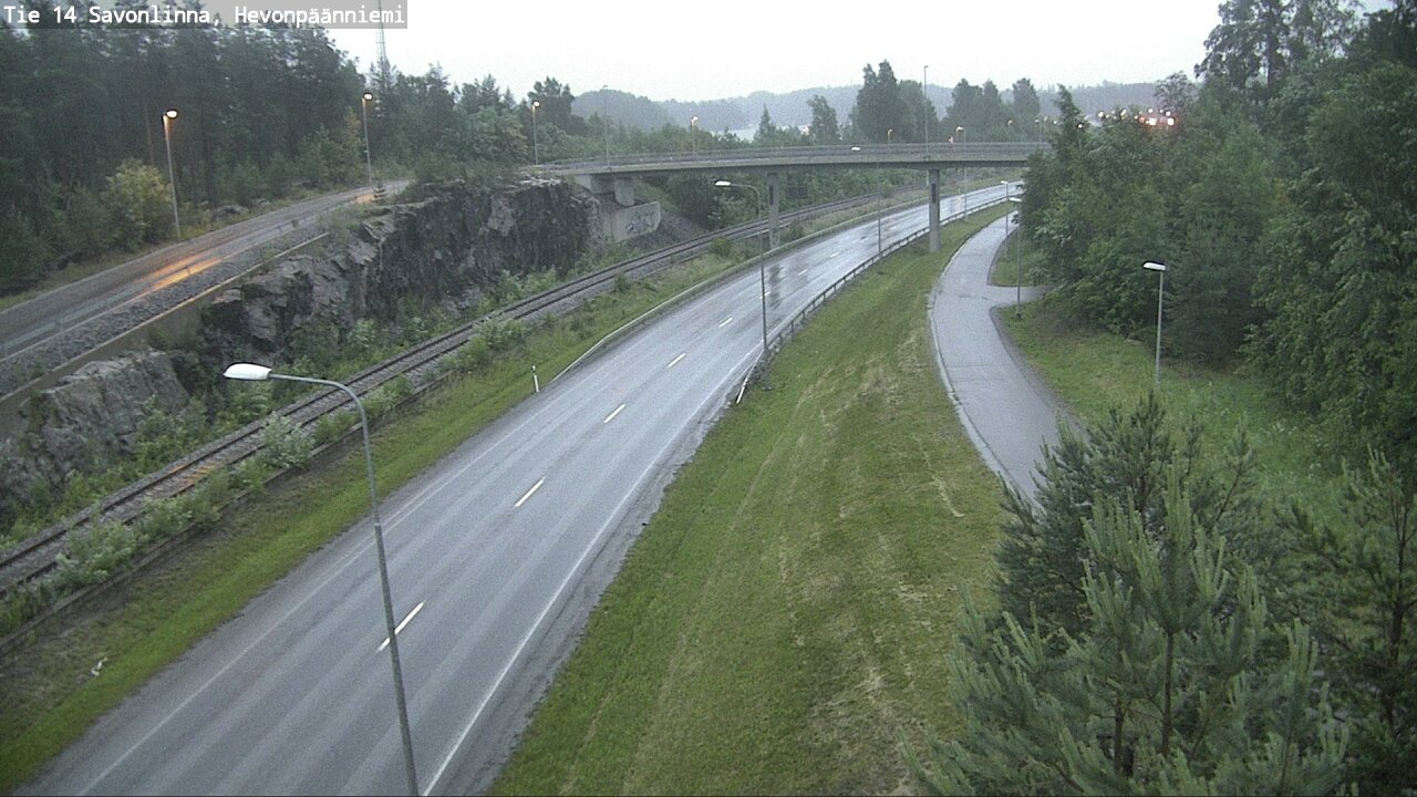 Kelikamerat Kuva Tie 14 Savonlinna, Hevonpäänniemi, Savonlinna, Etelä-Savo