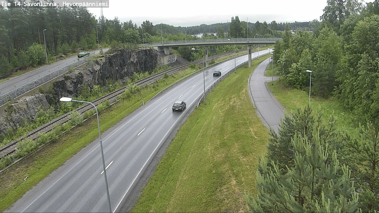 Kelikamerat Kuva Tie 14 Savonlinna, Hevonpäänniemi, Savonlinna, Etelä-Savo