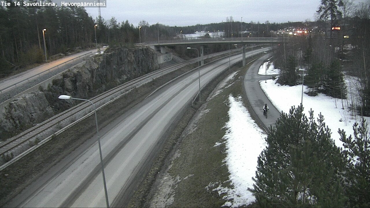 Kelikamerat Kuva Tie 14 Savonlinna, Hevonpäänniemi, Savonlinna, Etelä-Savo