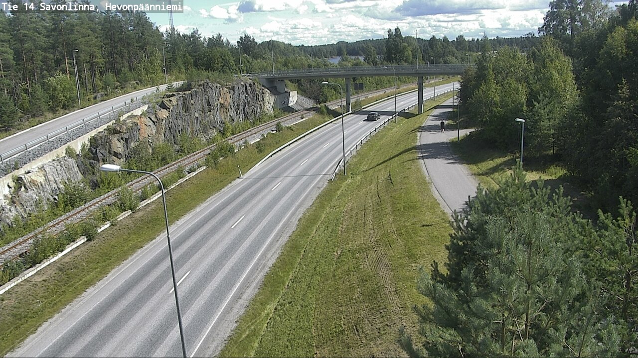 Kelikamerat Kuva Tie 14 Savonlinna, Hevonpäänniemi, Savonlinna, Etelä-Savo