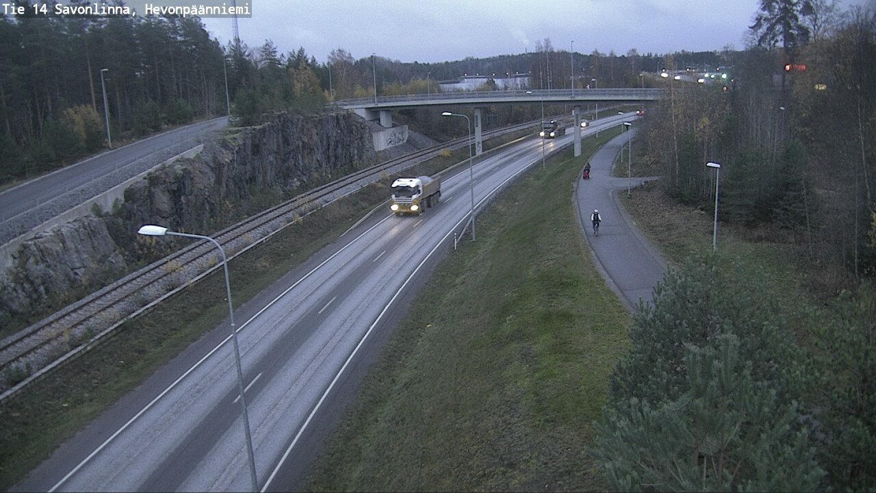 Kelikamerat Kuva Tie 14 Savonlinna, Hevonpäänniemi, Savonlinna, Etelä-Savo