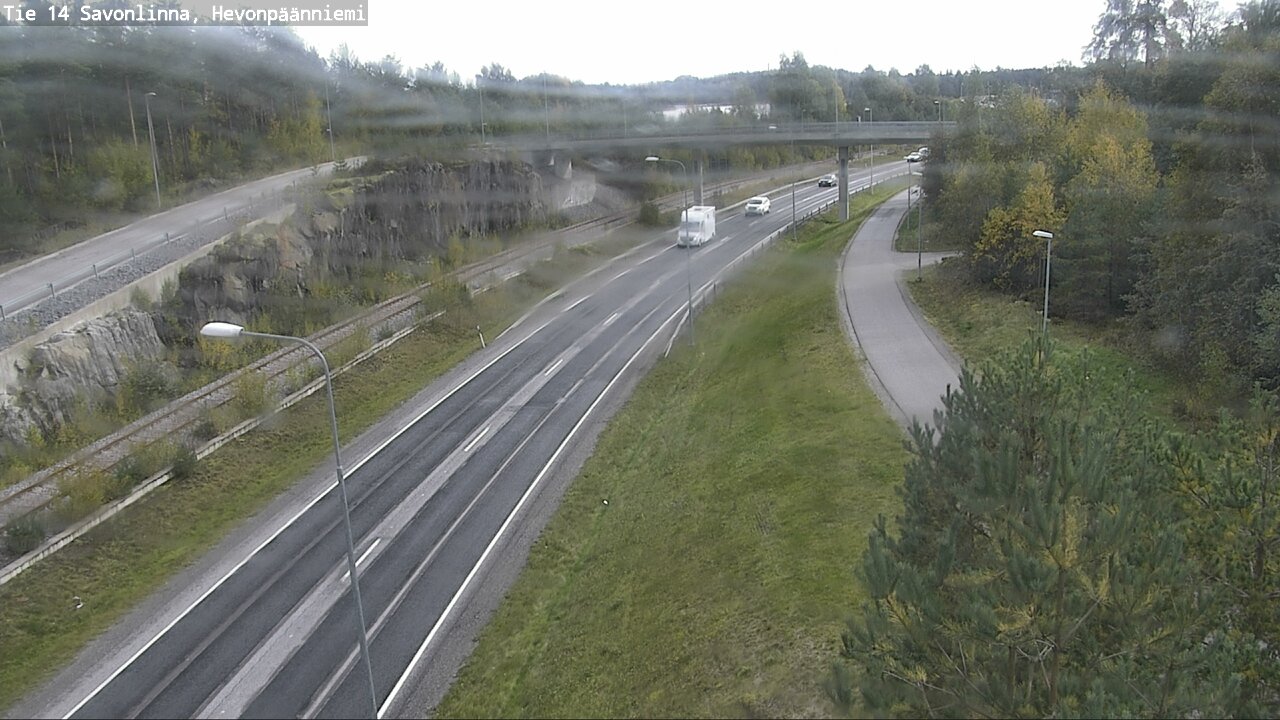 Kelikamerat Kuva Tie 14 Savonlinna, Hevonpäänniemi, Savonlinna, Etelä-Savo