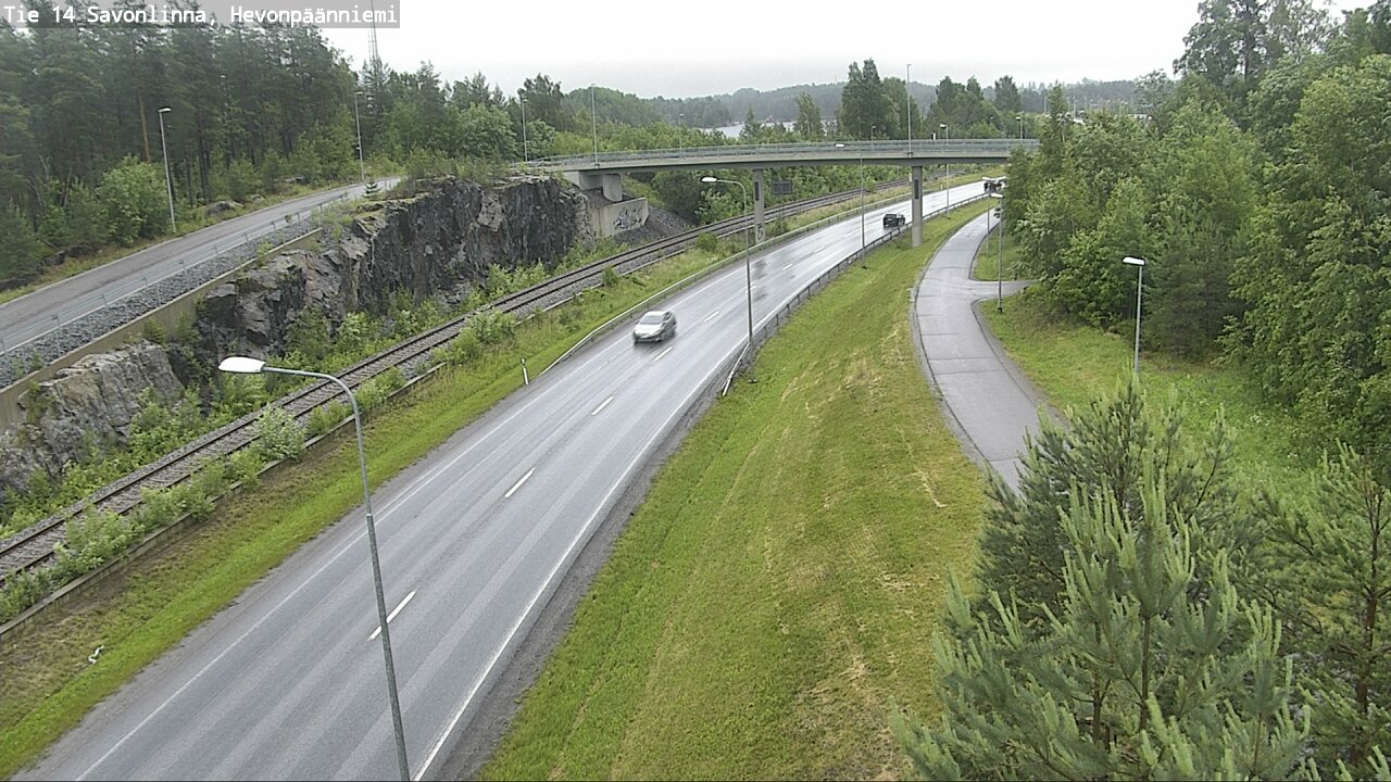 Kelikamerat Kuva Tie 14 Savonlinna, Hevonpäänniemi, Savonlinna, Etelä-Savo