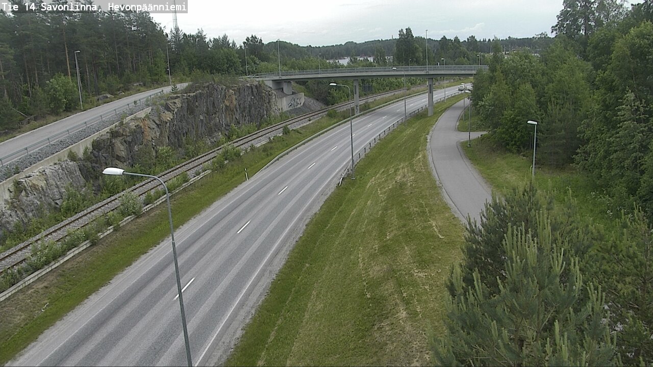 Kelikamerat Kuva Tie 14 Savonlinna, Hevonpäänniemi, Savonlinna, Etelä-Savo