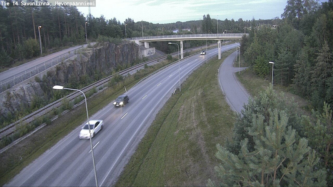 Kelikamerat Kuva Tie 14 Savonlinna, Hevonpäänniemi, Savonlinna, Etelä-Savo