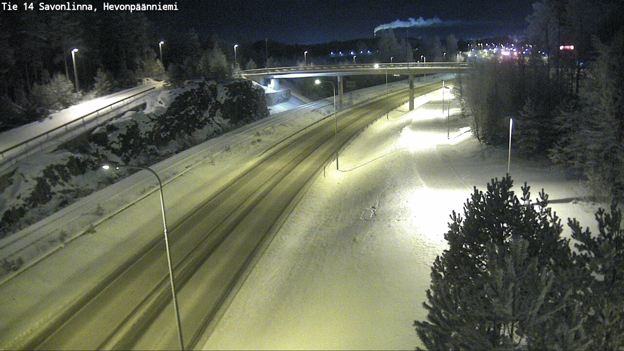 Kelikamerat Kuva Tie 14 Savonlinna, Hevonpäänniemi, Savonlinna, Etelä-Savo