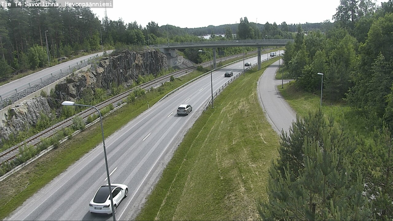 Kelikamerat Kuva Tie 14 Savonlinna, Hevonpäänniemi, Savonlinna, Etelä-Savo