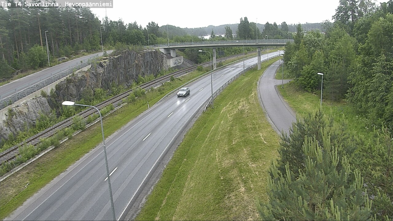 Kelikamerat Kuva Tie 14 Savonlinna, Hevonpäänniemi, Savonlinna, Etelä-Savo
