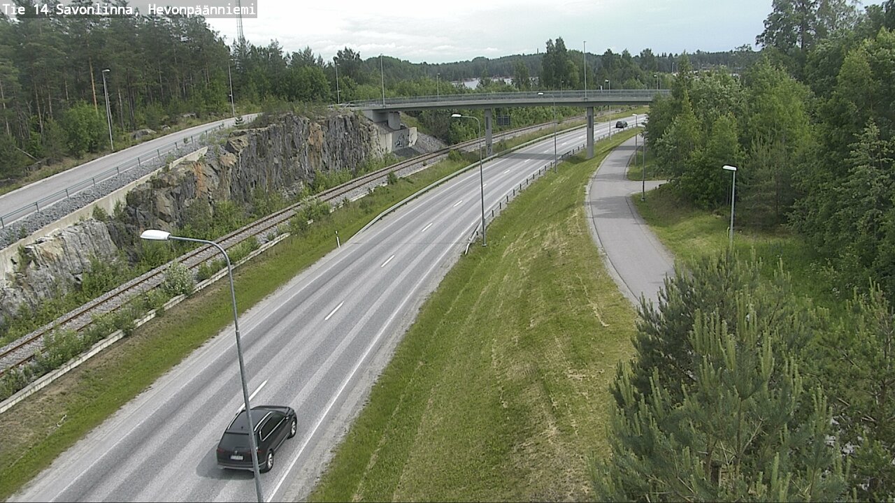 Kelikamerat Kuva Tie 14 Savonlinna, Hevonpäänniemi, Savonlinna, Etelä-Savo