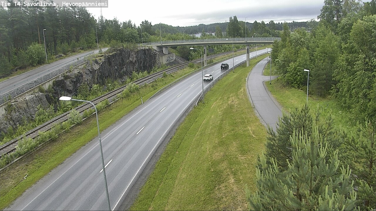 Kelikamerat Kuva Tie 14 Savonlinna, Hevonpäänniemi, Savonlinna, Etelä-Savo