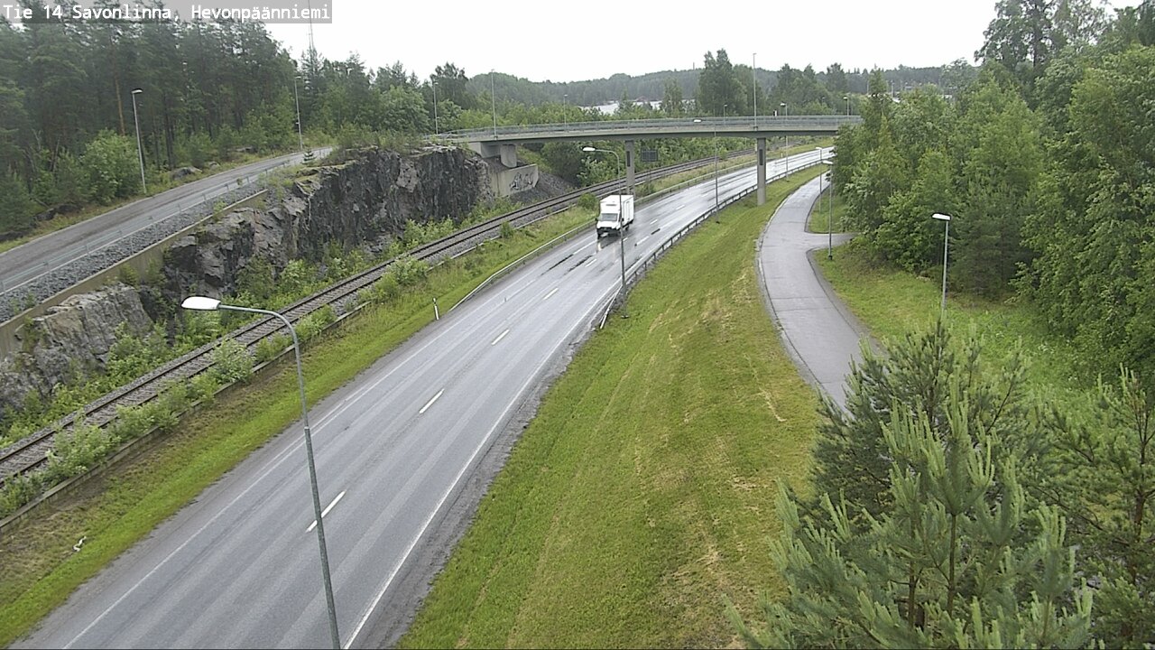 Kelikamerat Kuva Tie 14 Savonlinna, Hevonpäänniemi, Savonlinna, Etelä-Savo
