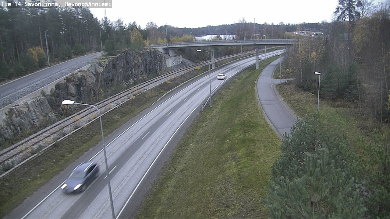 Kelikamerat Kuva Tie 14 Savonlinna, Hevonpäänniemi, Savonlinna, Etelä-Savo