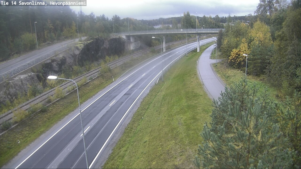 Kelikamerat Kuva Tie 14 Savonlinna, Hevonpäänniemi, Savonlinna, Etelä-Savo