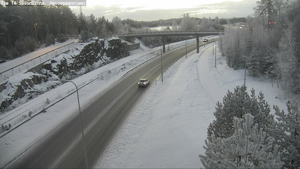 Kelikamerat Kuva Tie 14 Savonlinna, Hevonpäänniemi, Savonlinna, Etelä-Savo