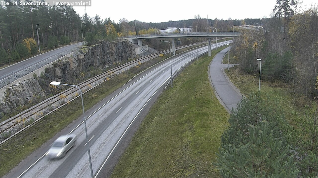 Kelikamerat Kuva Tie 14 Savonlinna, Hevonpäänniemi, Savonlinna, Etelä-Savo