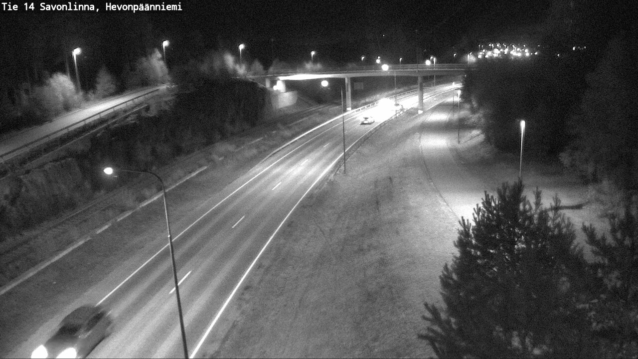 Weather Camera Image Väg 14 Nyslott, Hevonpäänniemi, Savonlinna, Etelä-Savo