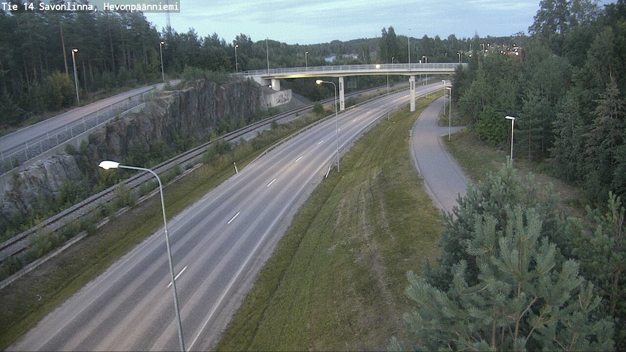 Kelikamerat Kuva Tie 14 Savonlinna, Hevonpäänniemi, Savonlinna, Etelä-Savo