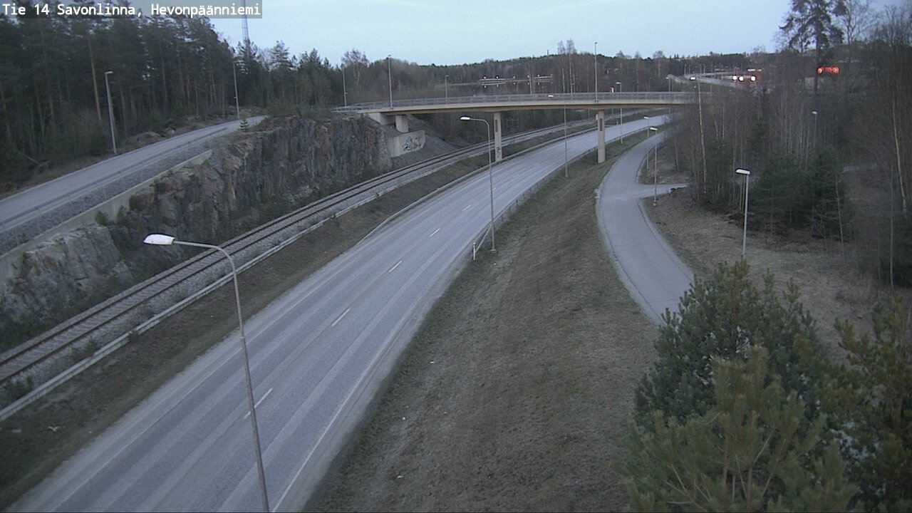 Kelikamerat Kuva Tie 14 Savonlinna, Hevonpäänniemi, Savonlinna, Etelä-Savo