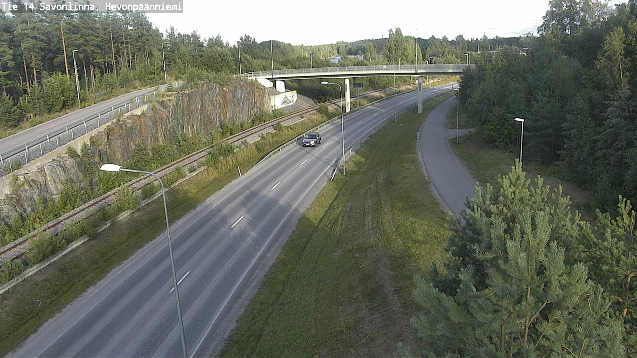Kelikamerat Kuva Tie 14 Savonlinna, Hevonpäänniemi, Savonlinna, Etelä-Savo