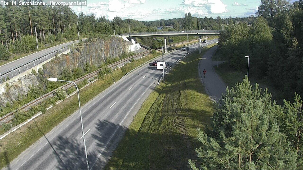 Kelikamerat Kuva Tie 14 Savonlinna, Hevonpäänniemi, Savonlinna, Etelä-Savo