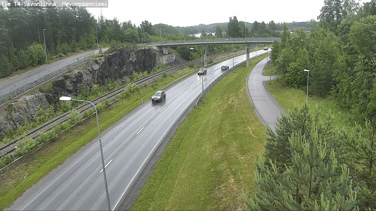 Kelikamerat Kuva Tie 14 Savonlinna, Hevonpäänniemi, Savonlinna, Etelä-Savo