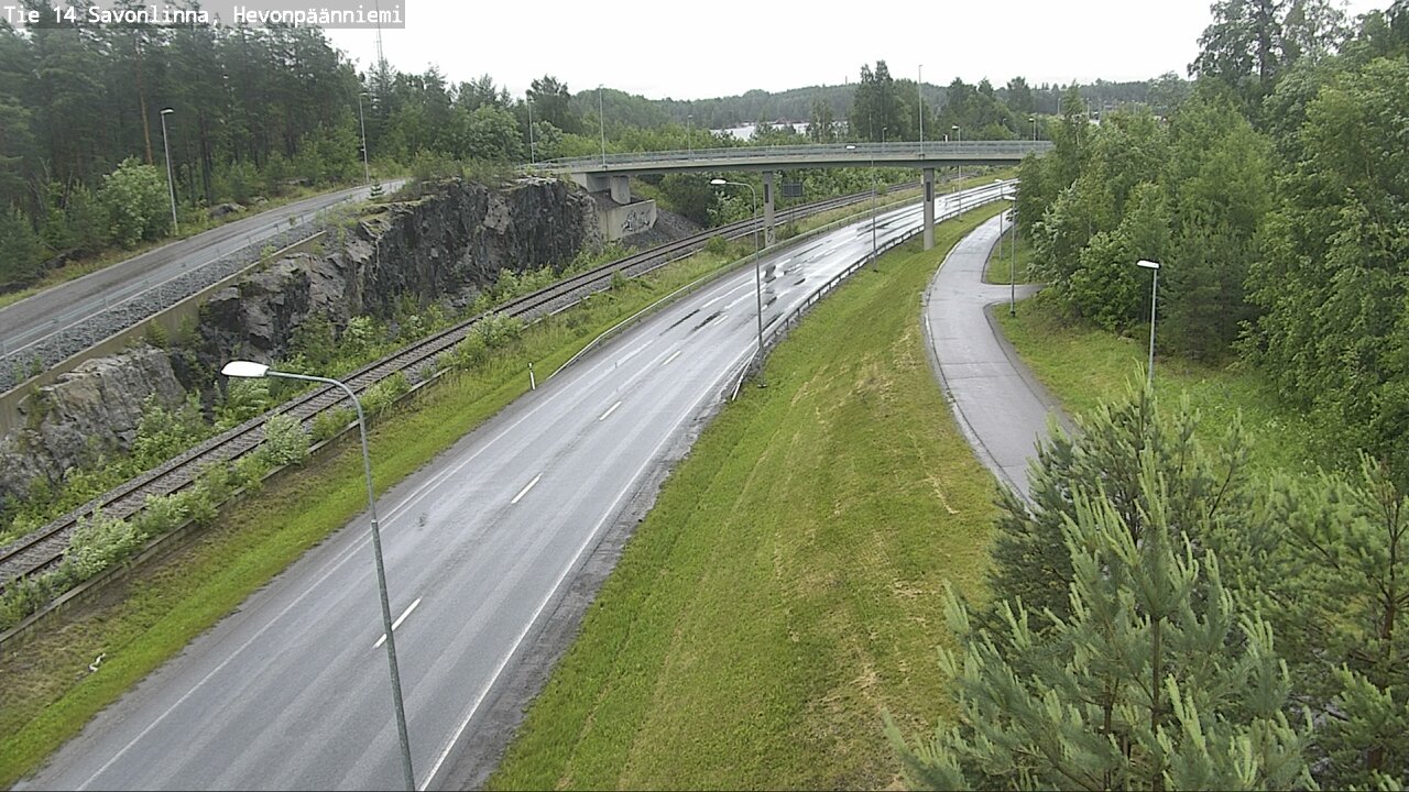 Kelikamerat Kuva Tie 14 Savonlinna, Hevonpäänniemi, Savonlinna, Etelä-Savo