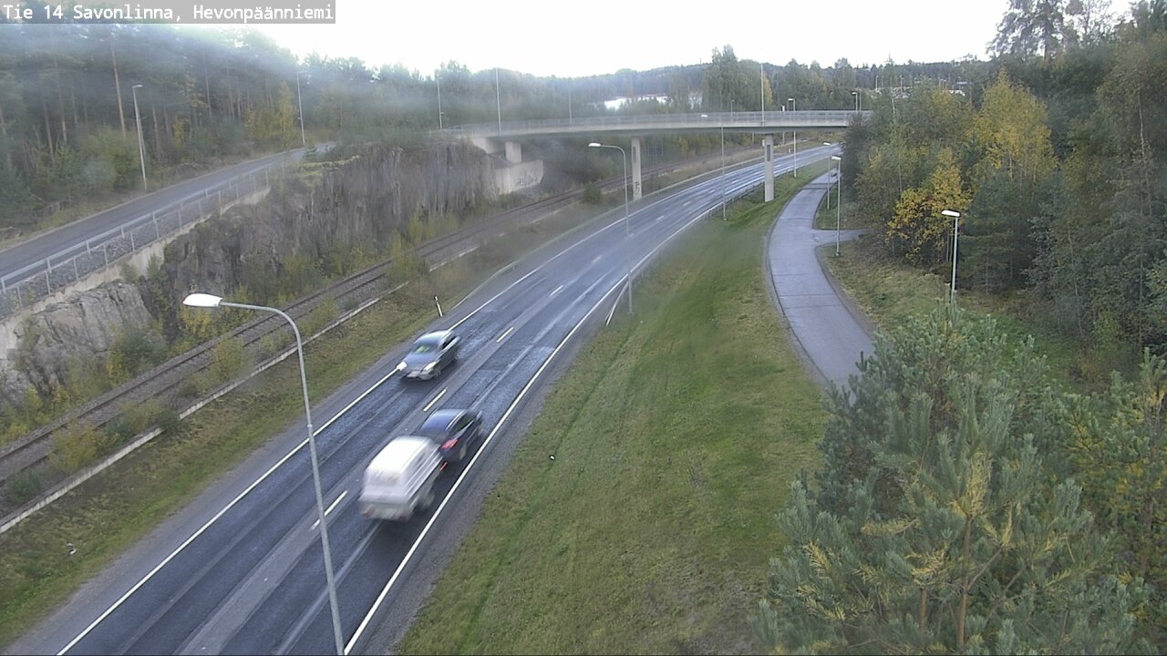Kelikamerat Kuva Tie 14 Savonlinna, Hevonpäänniemi, Savonlinna, Etelä-Savo