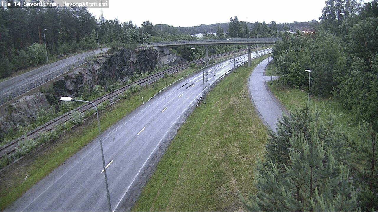 Kelikamerat Kuva Tie 14 Savonlinna, Hevonpäänniemi, Savonlinna, Etelä-Savo
