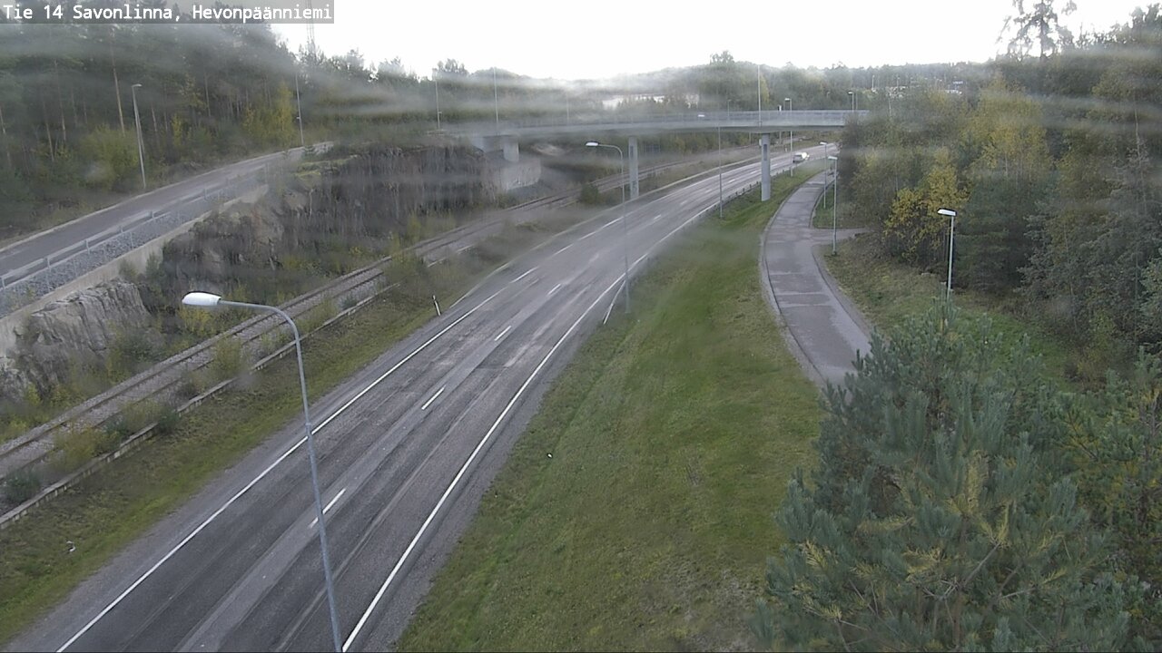 Kelikamerat Kuva Tie 14 Savonlinna, Hevonpäänniemi, Savonlinna, Etelä-Savo