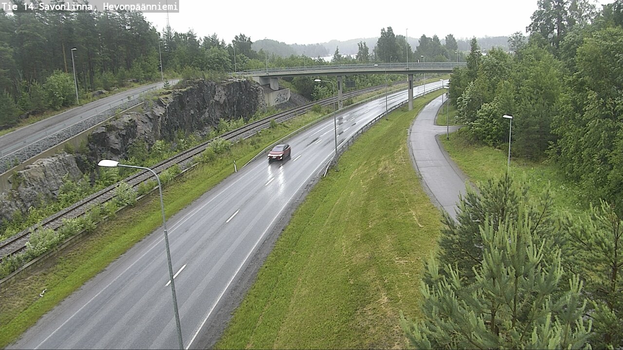 Kelikamerat Kuva Tie 14 Savonlinna, Hevonpäänniemi, Savonlinna, Etelä-Savo