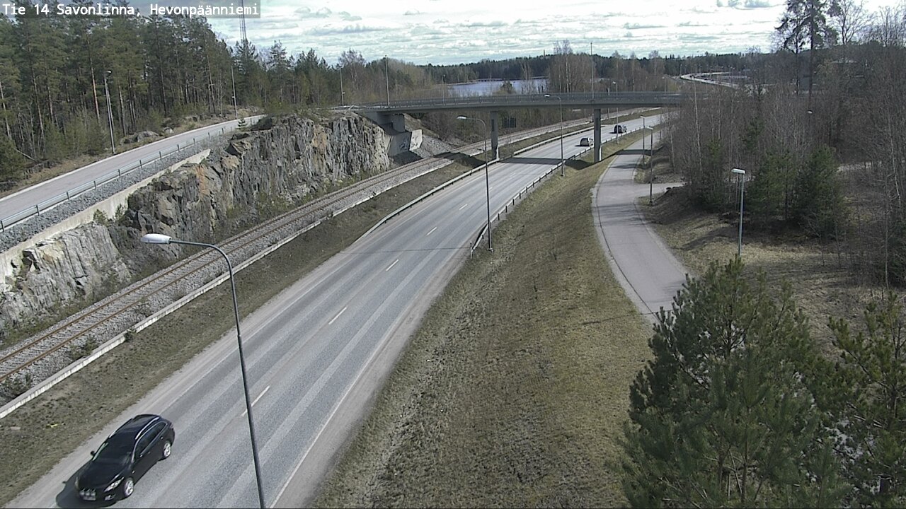 Kelikamerat Kuva Tie 14 Savonlinna, Hevonpäänniemi, Savonlinna, Etelä-Savo