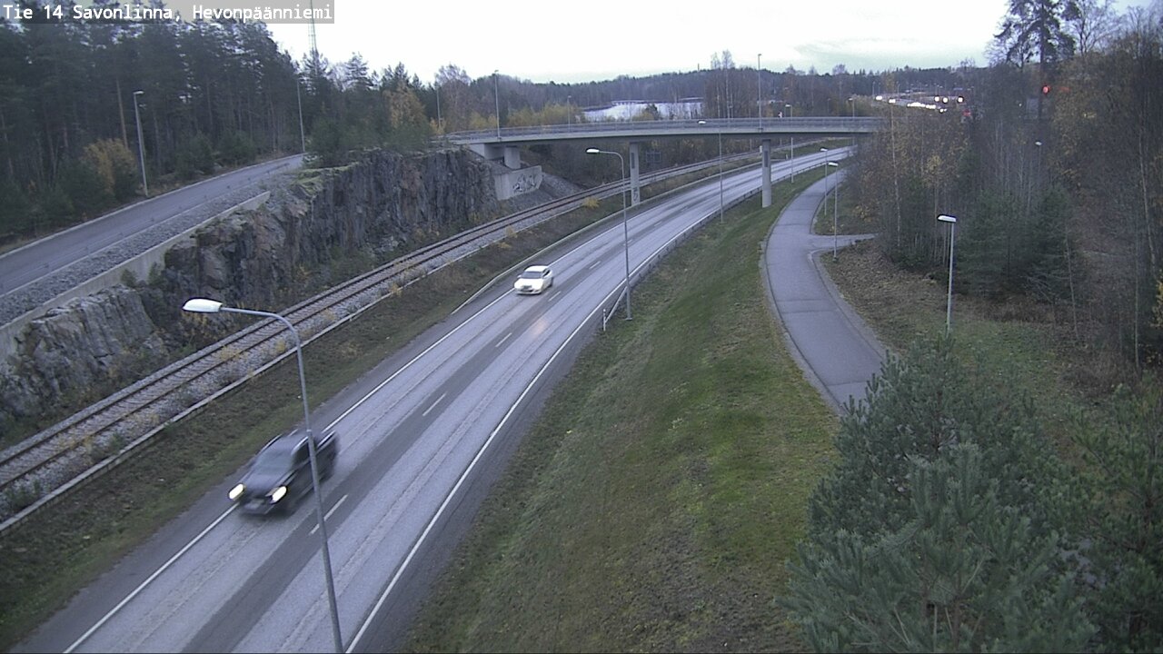 Kelikamerat Kuva Tie 14 Savonlinna, Hevonpäänniemi, Savonlinna, Etelä-Savo