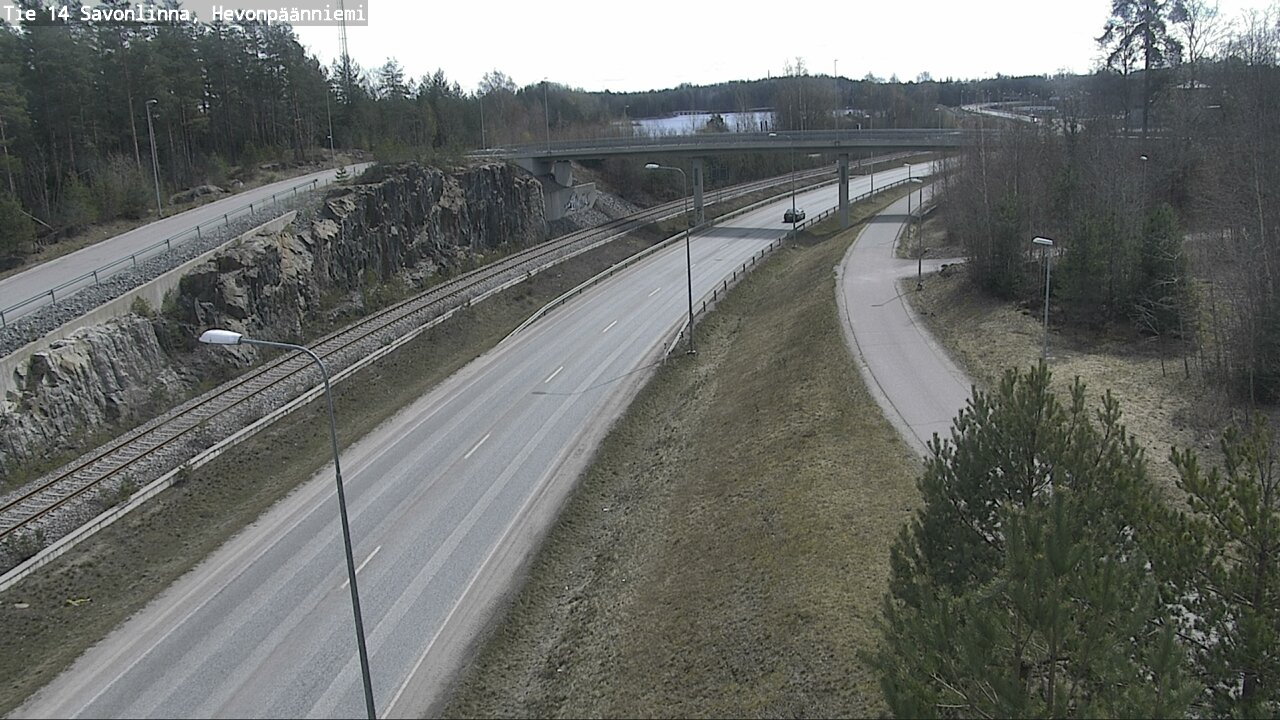 Kelikamerat Kuva Tie 14 Savonlinna, Hevonpäänniemi, Savonlinna, Etelä-Savo