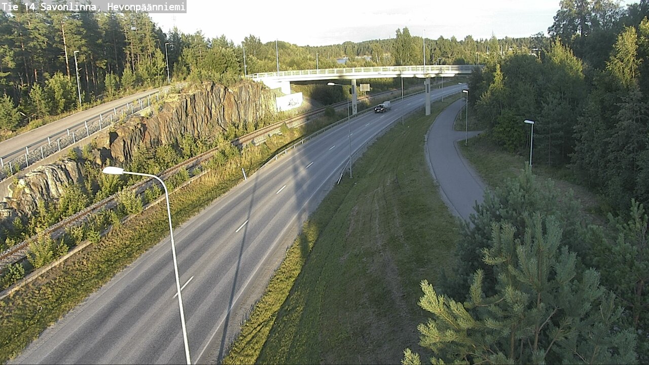 Kelikamerat Kuva Tie 14 Savonlinna, Hevonpäänniemi, Savonlinna, Etelä-Savo