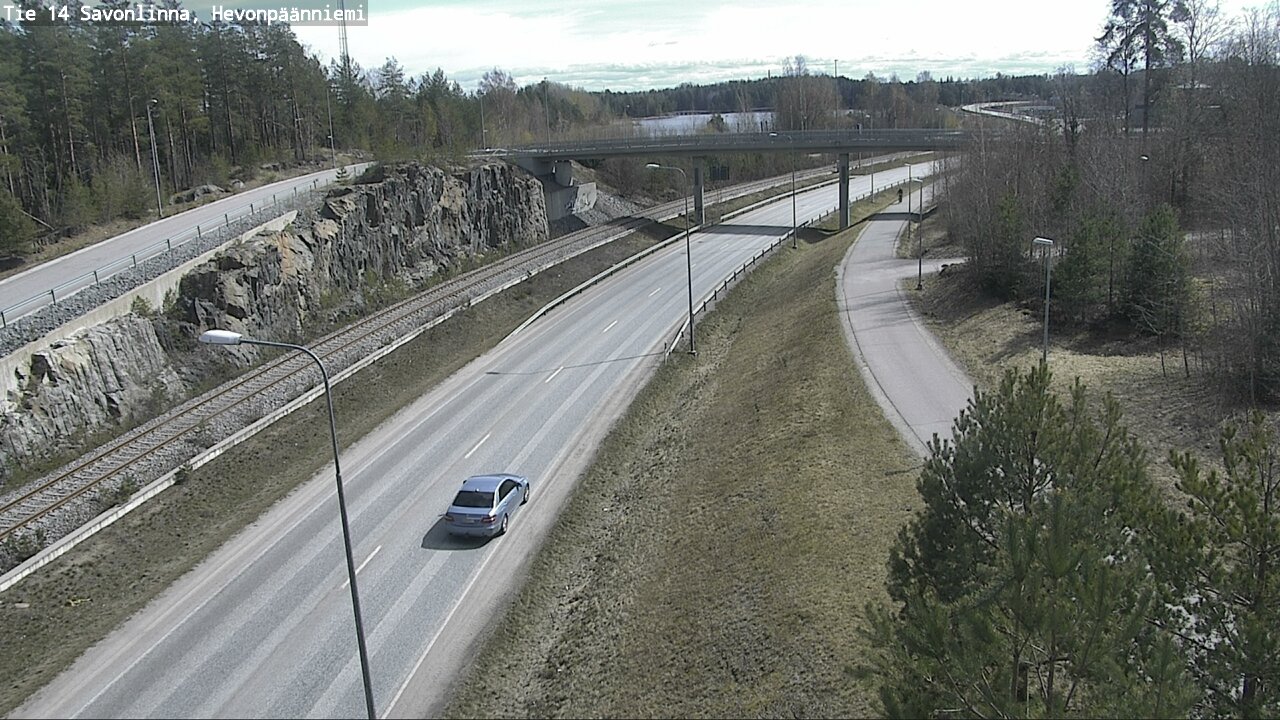 Kelikamerat Kuva Tie 14 Savonlinna, Hevonpäänniemi, Savonlinna, Etelä-Savo