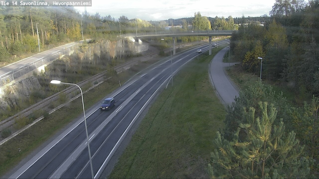 Kelikamerat Kuva Tie 14 Savonlinna, Hevonpäänniemi, Savonlinna, Etelä-Savo