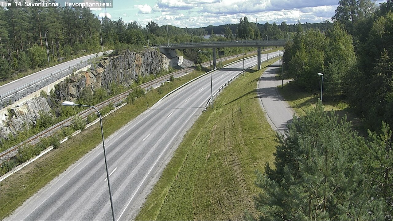 Kelikamerat Kuva Tie 14 Savonlinna, Hevonpäänniemi, Savonlinna, Etelä-Savo